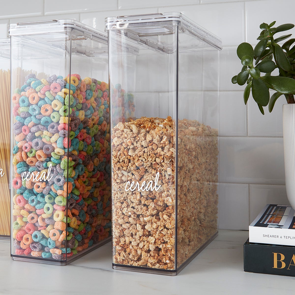 The Home Edit by iDesign Cereal Canister The Container Store
